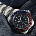 Steinhart OCEAN Forty Four GMT BLUE-RED 