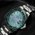 Steinhart Ocean One 39 Green mother of pearl