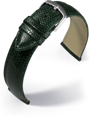Eulit - Genuine lizard - zelený - kožený remienok