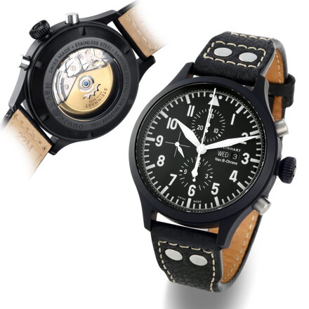 Steinhart Nav B Chrono 47 mm Black