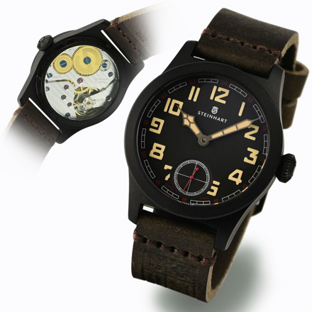 Steinhart MILITARY 42 handwinding black