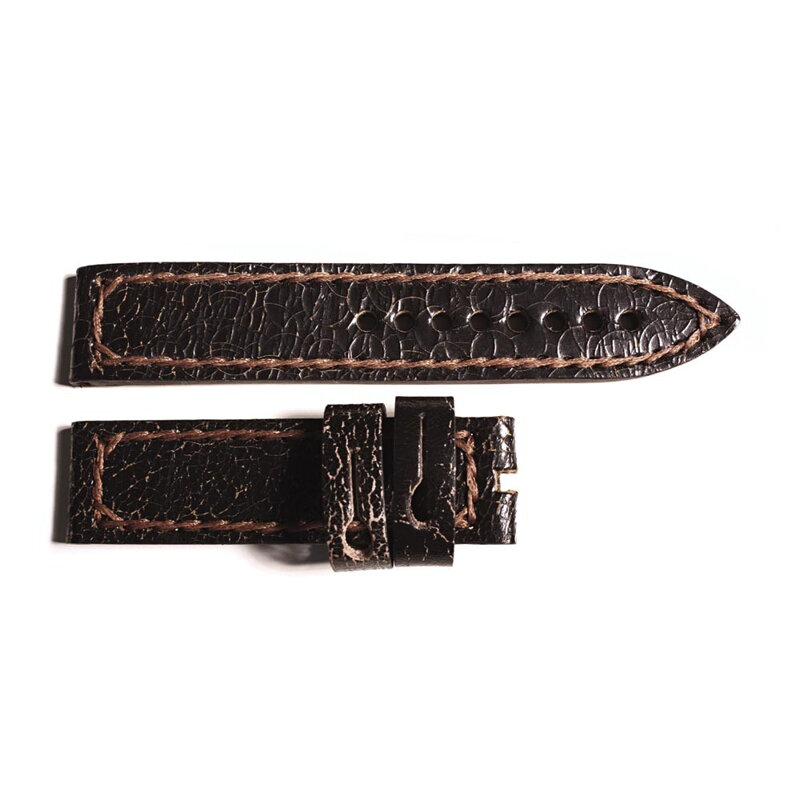 Steinhart kožený remienok, veľkosť L - farba tmavá čokoláda vintage s popraskaným efektom