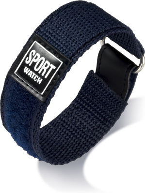 Eulit - Sport Watch Loop - 20mm - modrý - textílny remienok