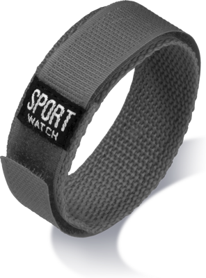 Eulit - Sport Watch - sivý - textílny remienok