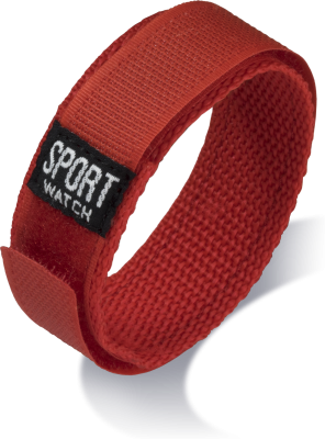 Eulit - Sport Watch - červený - textílny remienok