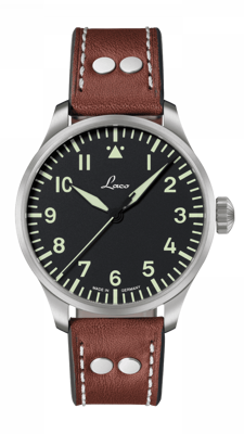 Laco - pilotské hodinky - BASIC AUGSBURG 42